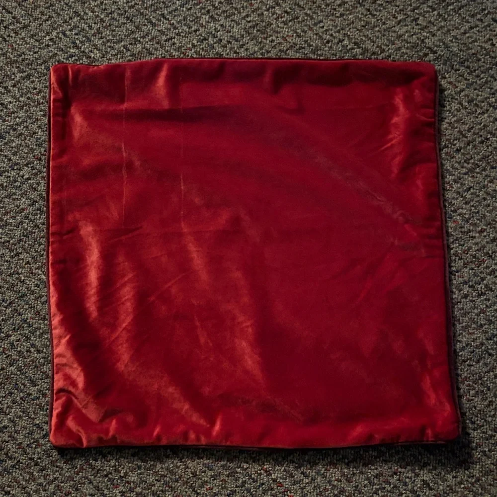 Square Velvety Pillow Cover